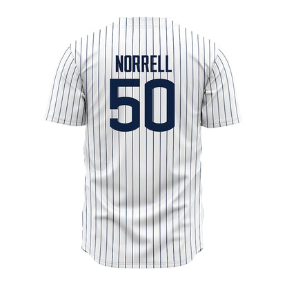 UConn - NCAA Baseball : Owen Norrell - White Jersey