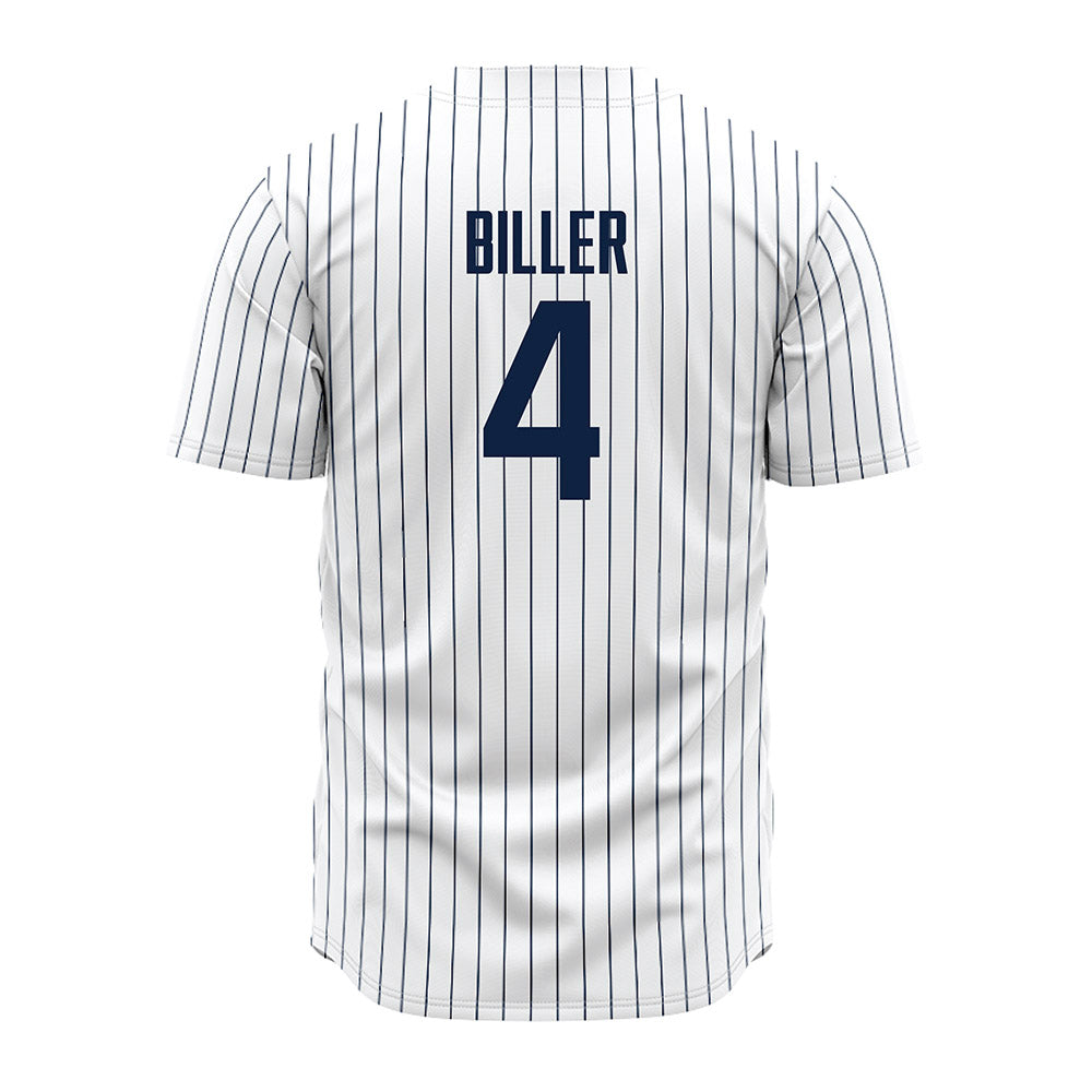 UConn - NCAA Baseball : Sam Biller - White Jersey-1