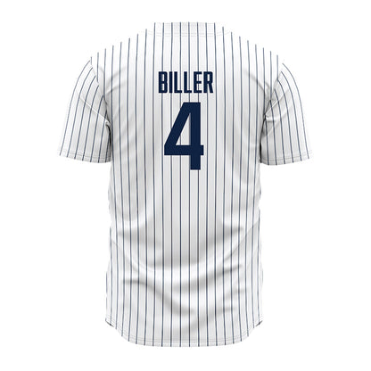 UConn - NCAA Baseball : Sam Biller - White Jersey-1