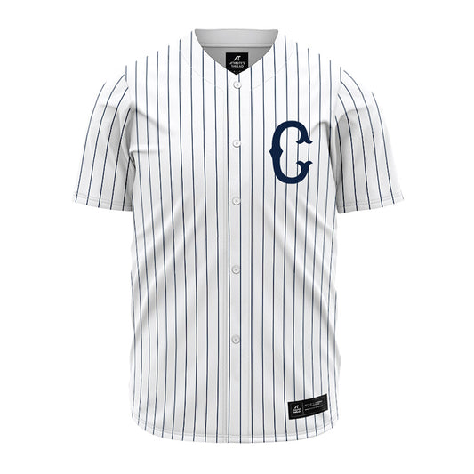 UConn - NCAA Baseball : Gregory Shaw III - White Jersey