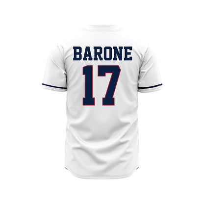 Liberty - NCAA Baseball : Nick Barone - White Jersey-1