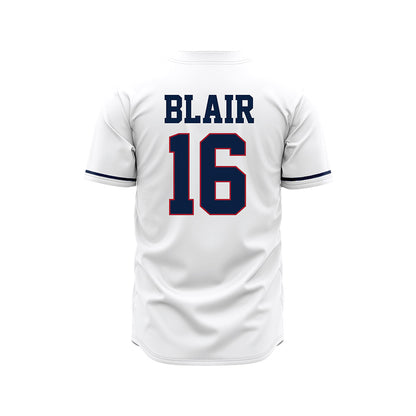 Liberty - NCAA Baseball : Ben Blair - White Jersey-1