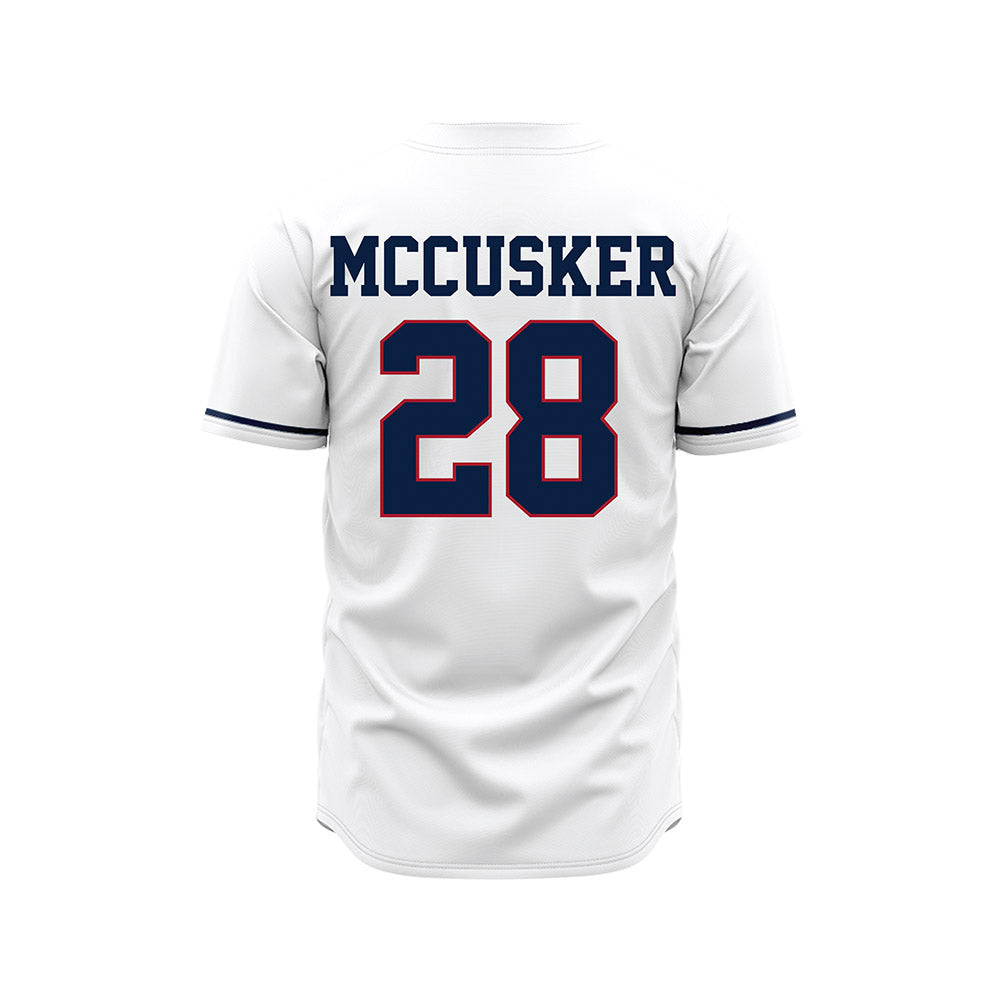 Liberty - NCAA Baseball : Joshua Mccusker - White Jersey-1