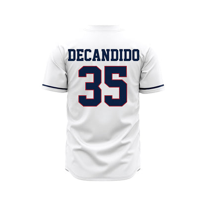 Liberty - NCAA Baseball : Riley DeCandido - White Jersey