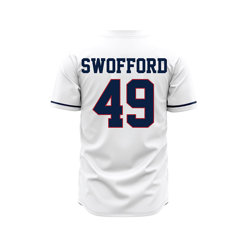 Liberty - NCAA Baseball : Easton Swofford - White Jersey-1