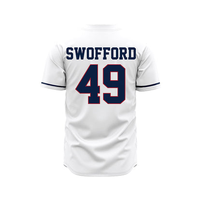 Liberty - NCAA Baseball : Easton Swofford - White Jersey-1