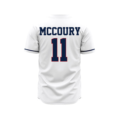 Liberty - NCAA Baseball : Xavier McCoury - White Jersey-1