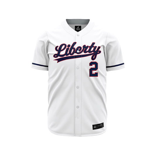Liberty - NCAA Baseball : Dylan Grabowski - White Jersey-0