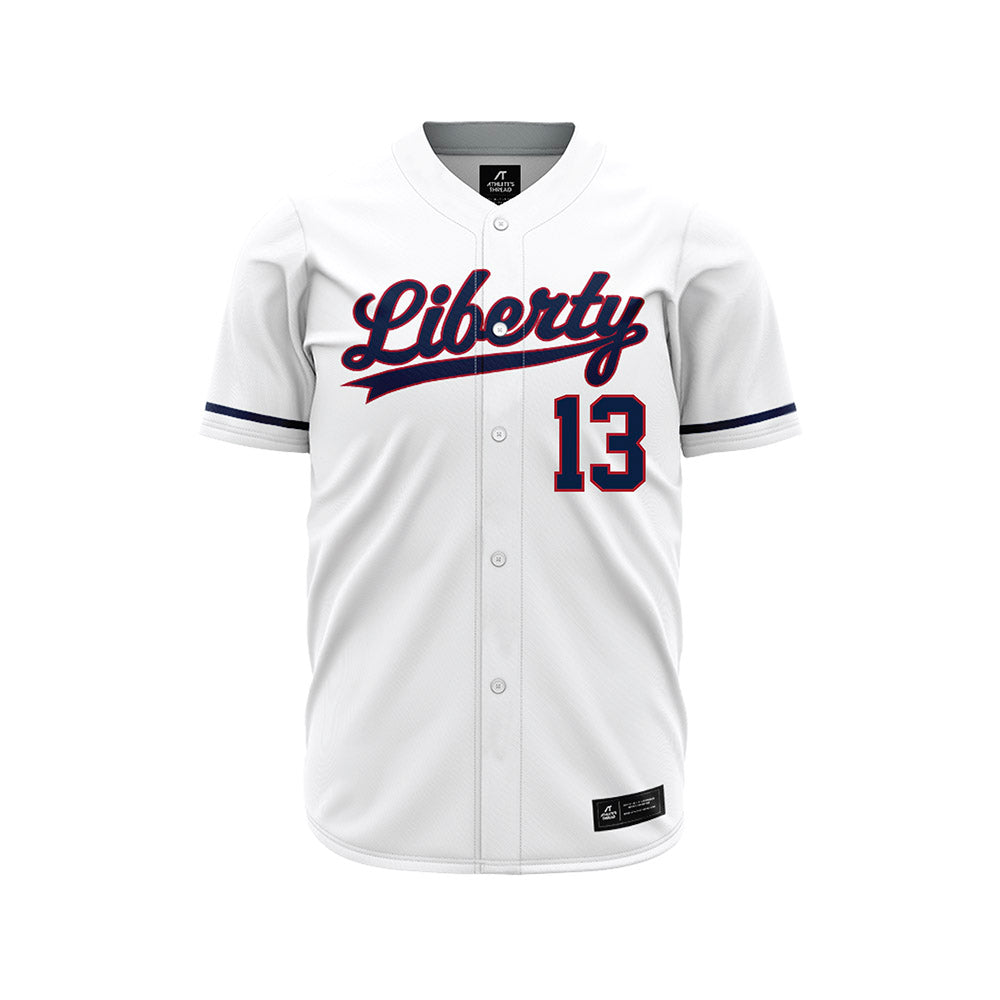 Liberty - NCAA Baseball : Anderson Fulk - White Jersey