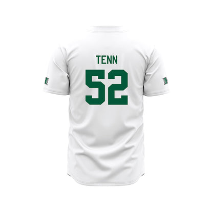 Hawaii - NCAA Baseball : Zacary Tenn - White Jersey-1