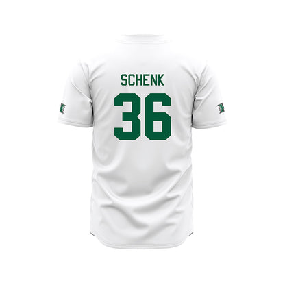 Hawaii - NCAA Baseball : Kahiau Schenk - White Jersey-1