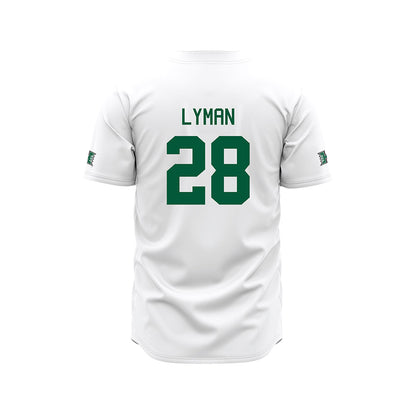 Hawaii - NCAA Baseball : Brode Lyman - White Jersey