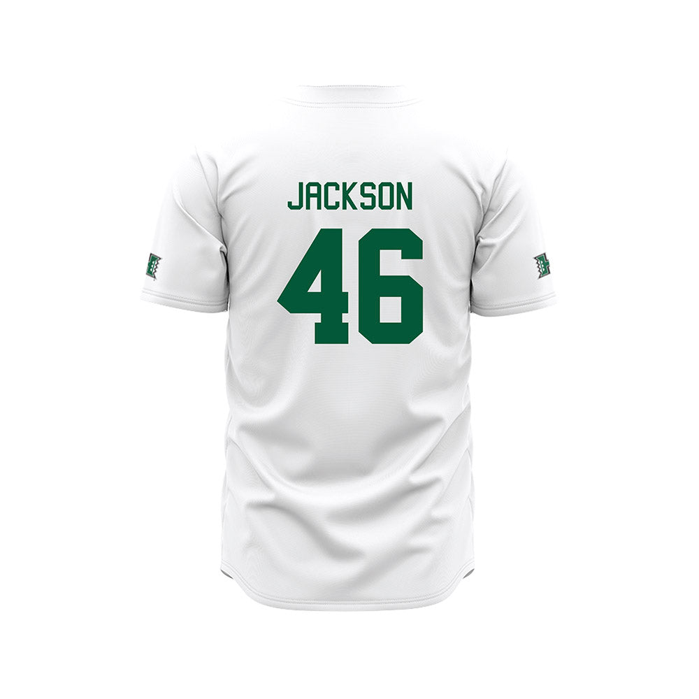 Hawaii - NCAA Baseball : Tobey Jackson - White Jersey-1