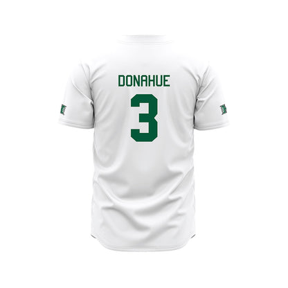 Hawaii - NCAA Baseball : Jordan Donahue - White Jersey-1