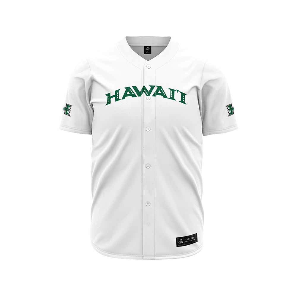 Hawaii - NCAA Baseball : Joshua Surigao - White Jersey-0