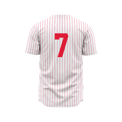 Dayton - NCAA Baseball : Jason Bello - White Jersey-1