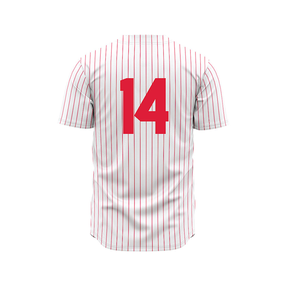 Dayton - NCAA Baseball : Peyton Malecha - White Jersey-1