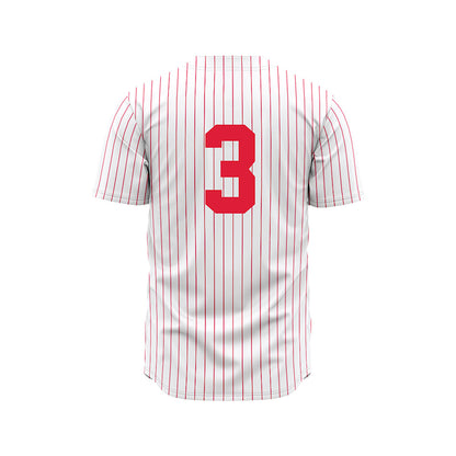 Dayton - NCAA Baseball : Jon Whiteside - White Jersey-1