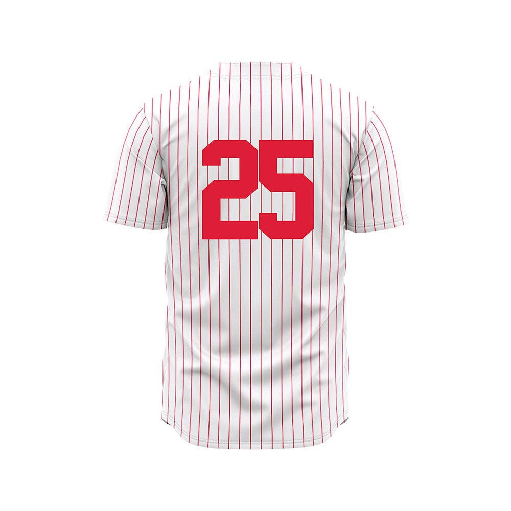 Dayton - NCAA Baseball : Michael Dudolski - White Jersey