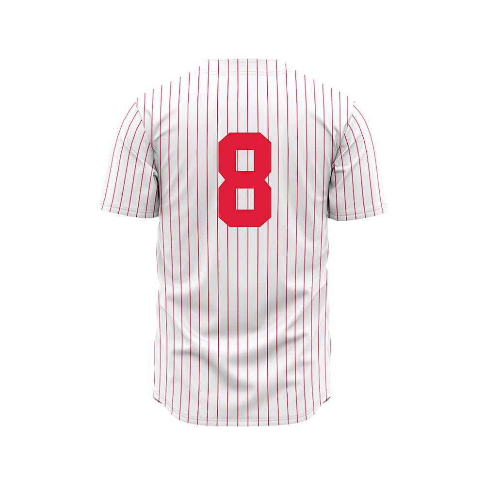 Dayton - NCAA Baseball : Alejandro Sardinas - White Jersey-1