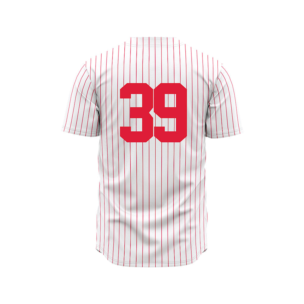 Dayton - NCAA Baseball : Lucas Collins - White Jersey-1