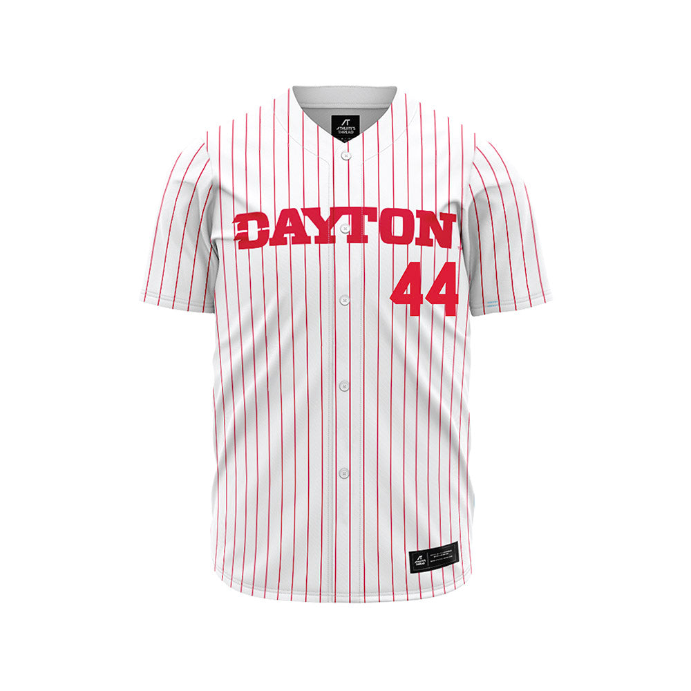 Dayton - NCAA Baseball : JP Delgado - White Jersey-0