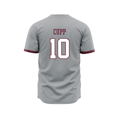 Mississippi State - NCAA Baseball : Dylan Cupp - Gray State Baseball Jersey