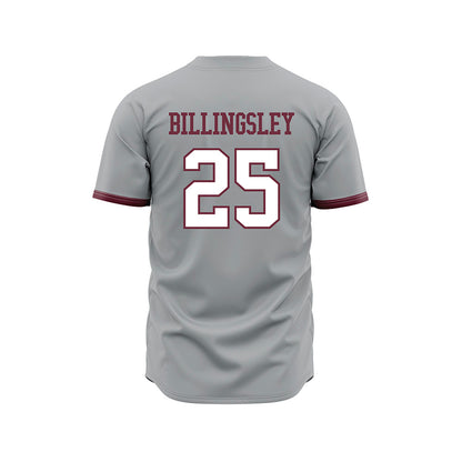 Mississippi State - NCAA Baseball : Chris Billingsley - Gray Slate Jersey-1