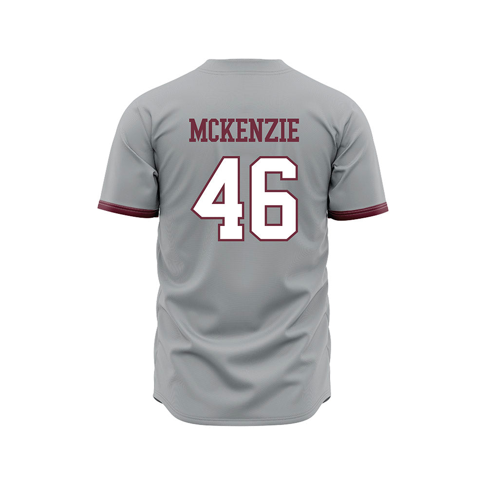 Mississippi State - NCAA Baseball : Jackson McKenzie - Gray State Baseball Jersey
