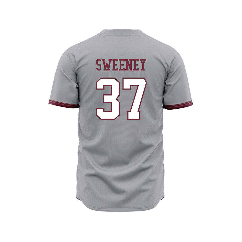 Mississippi State - NCAA Baseball : Brendan Sweeney - Gray Slate Jersey-1
