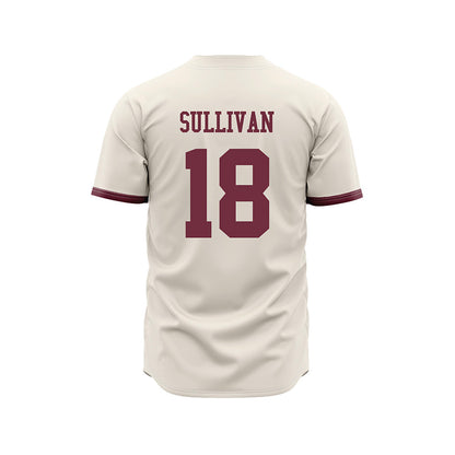 Mississippi State - NCAA Baseball : Noah Sullivan - Cream Jersey-1