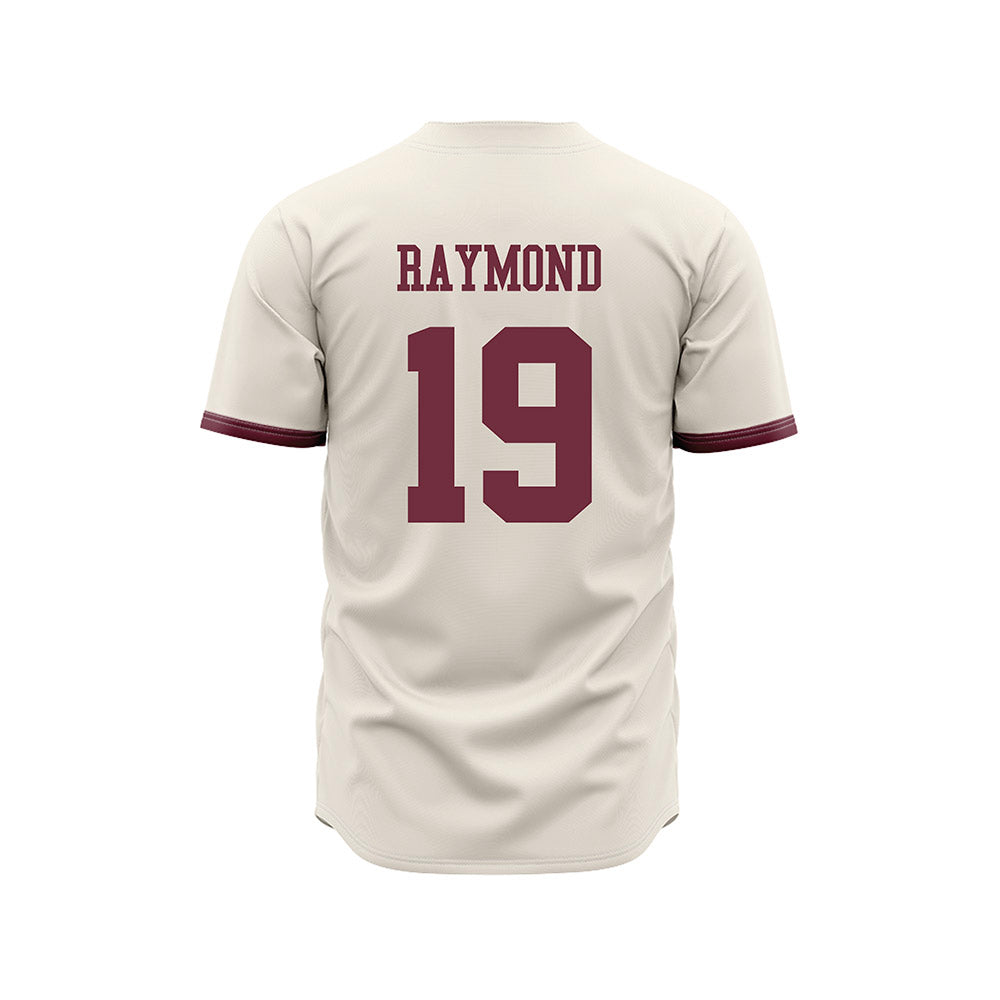 Mississippi State - NCAA Baseball : Andrew Raymond - Cream Jersey-1