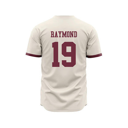 Mississippi State - NCAA Baseball : Andrew Raymond - Cream Jersey-1