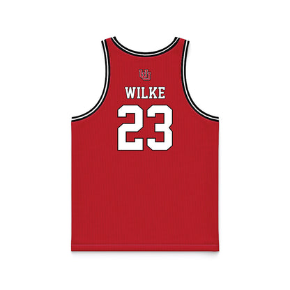 Utah - NCAA Women's Basketball : Maty Wilke - Red Basketball Jersey-1