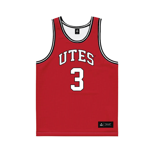 Utah - NCAA Women's Basketball : Brooke Walker - Red Basketball Jersey-0