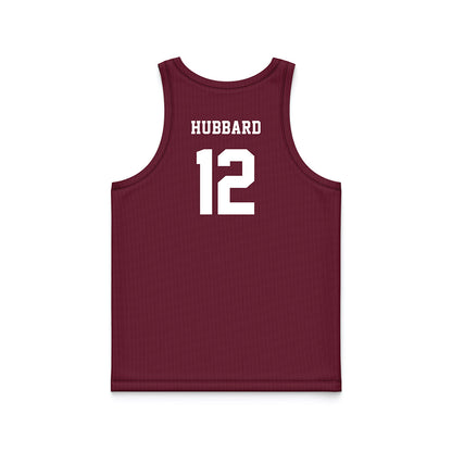 Mississippi State - NCAA Men's Basketball : Josh Hubbard - Maroon Basketball Jersey-1