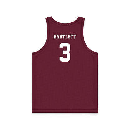 Mississippi State - NCAA Men's Basketball : Tee Bartlett - Maroon Basketball Jersey-1