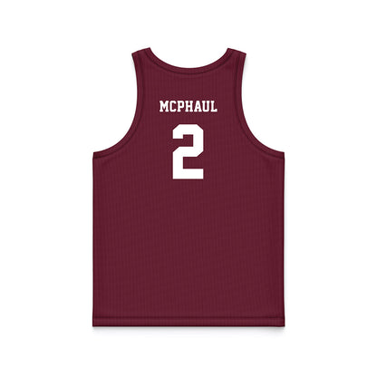 Mississippi State - NCAA Women's Basketball : Destiney McPhaul - Maroon Basketball Jersey-1