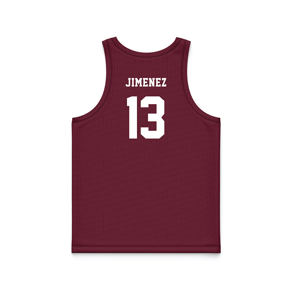 Mississippi State - NCAA Women's Basketball : Rocio Jimenez - Maroon Basketball Jersey-1