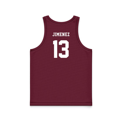 Mississippi State - NCAA Women's Basketball : Rocio Jimenez - Maroon Basketball Jersey-1
