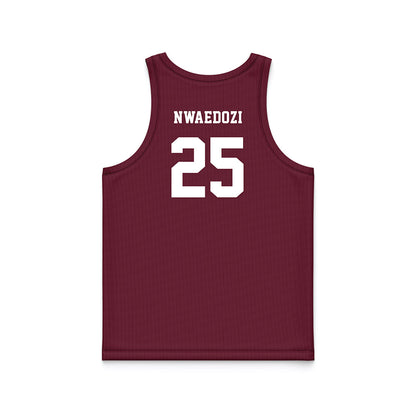 Mississippi State - NCAA Women's Basketball : Favour Nwaedozi - Maroon Basketball Jersey-1
