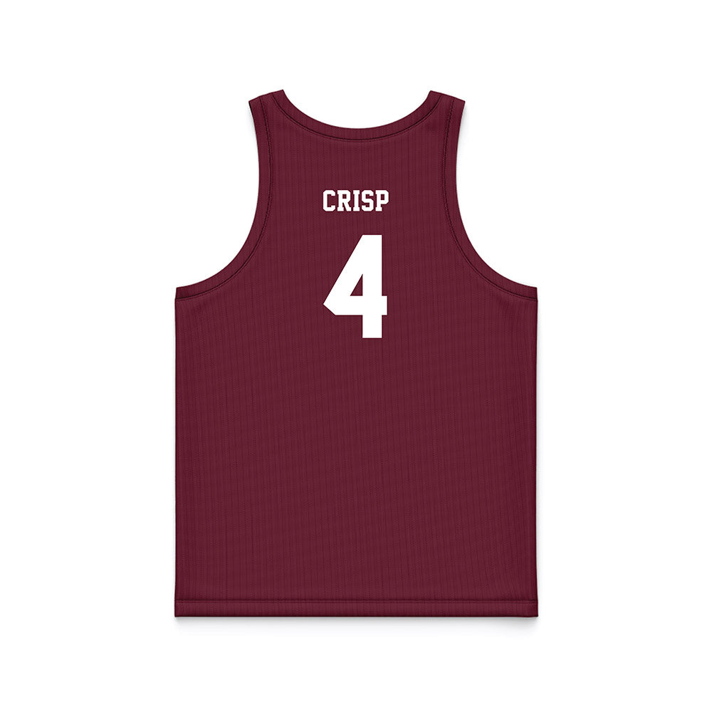 Mississippi State - NCAA Women's Basketball : Trayanna Crisp - Maroon Basketball Jersey-1