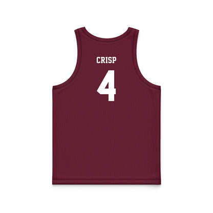 Mississippi State - NCAA Women's Basketball : Trayanna Crisp - Maroon Basketball Jersey-1