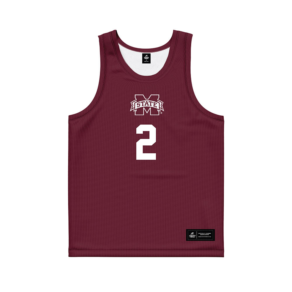 Mississippi State - NCAA Women's Basketball : Destiney McPhaul - Maroon Basketball Jersey-0