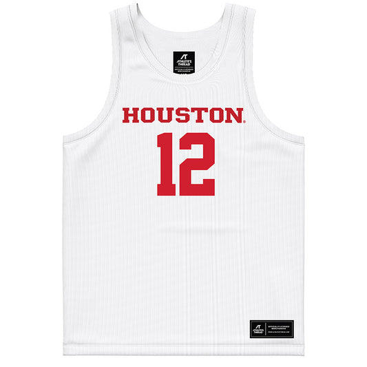 Houston - NCAA Women's Basketball : Amani Bartlett - White Basketball Jersey-0