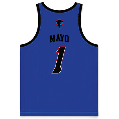 DePaul - NCAA Women's Basketball : Aizhanique Mayo - Purple Basketball Jersey-1
