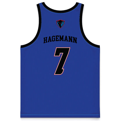 DePaul - NCAA Women's Basketball : Devin Hagemann - Purple Basketball Jersey-1