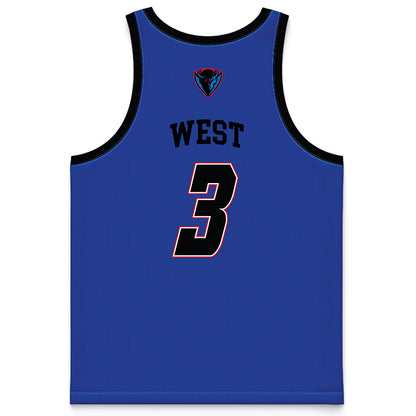 DePaul - NCAA Women's Basketball : Alayna West - Purple Basketball Jersey-1
