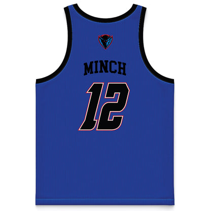 DePaul - NCAA Women's Basketball : Ellery Minch - Purple Basketball Jersey-1