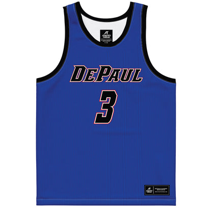 DePaul - NCAA Women's Basketball : Alayna West - Purple Basketball Jersey-0